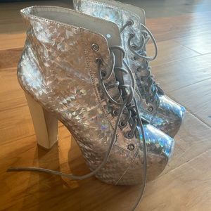 Jeffrey Campbell Holographic Lita